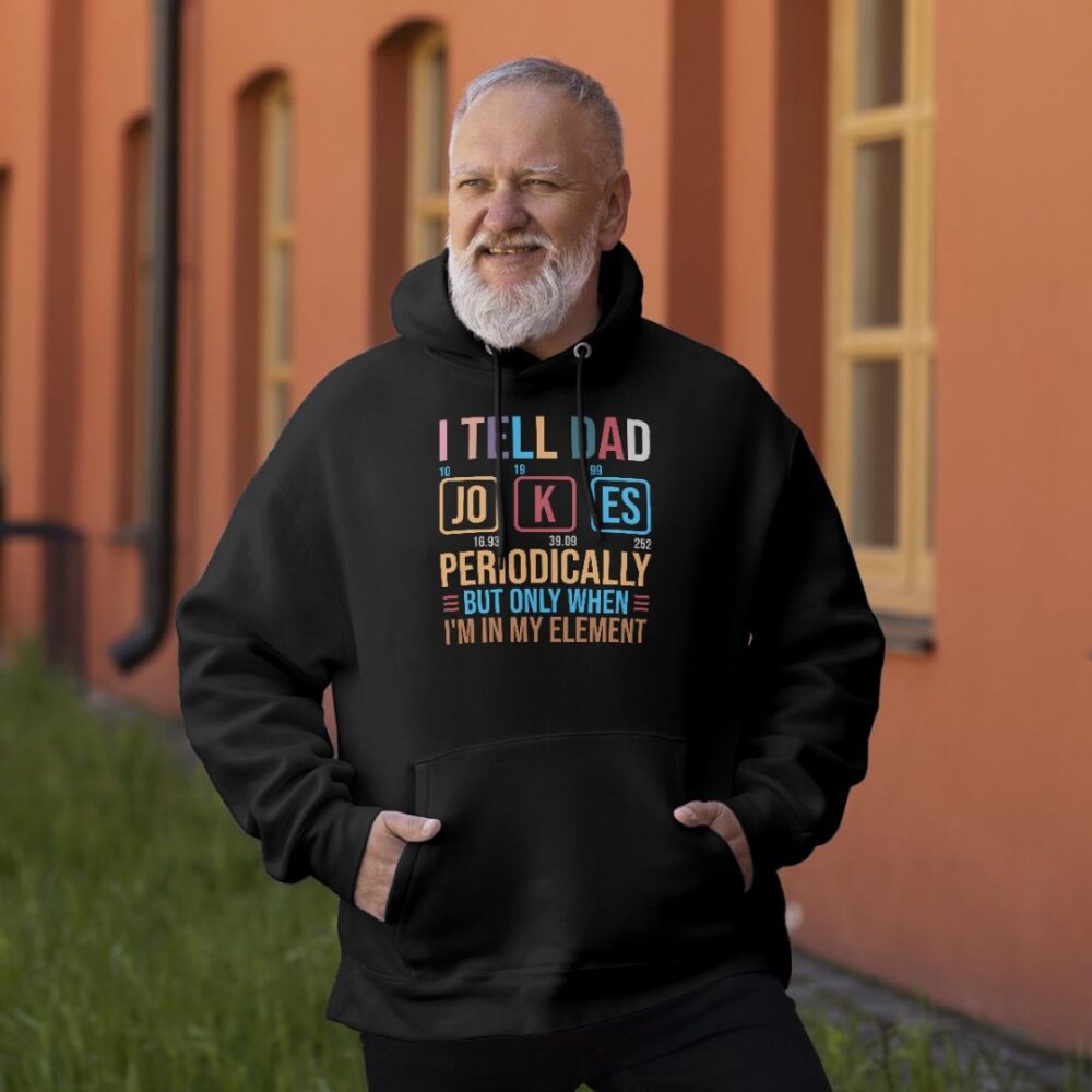 I Tell Dad Jokes Periodically T-shirt - Image 4