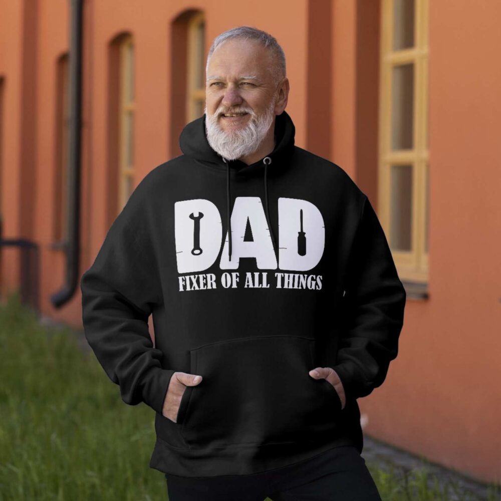 Dad fixer of all things T-shirt - Image 4