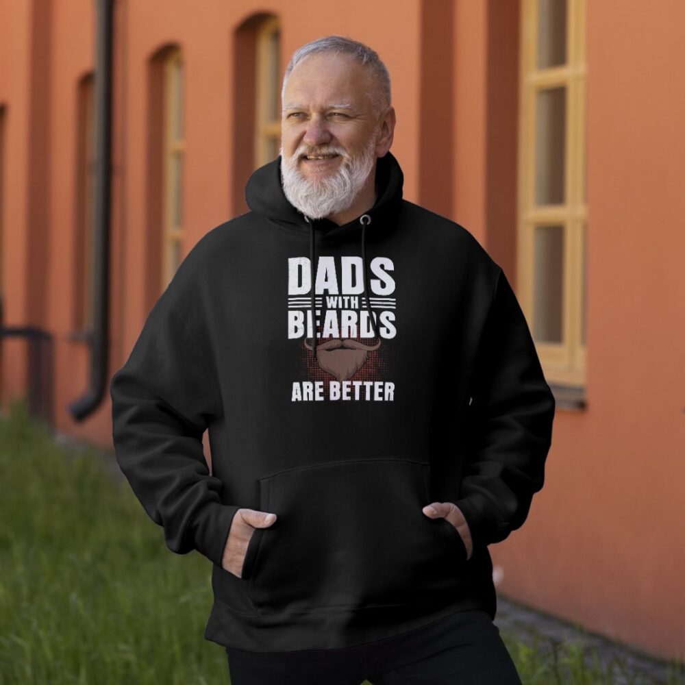 Dads with beards are better T-shirt - Image 4