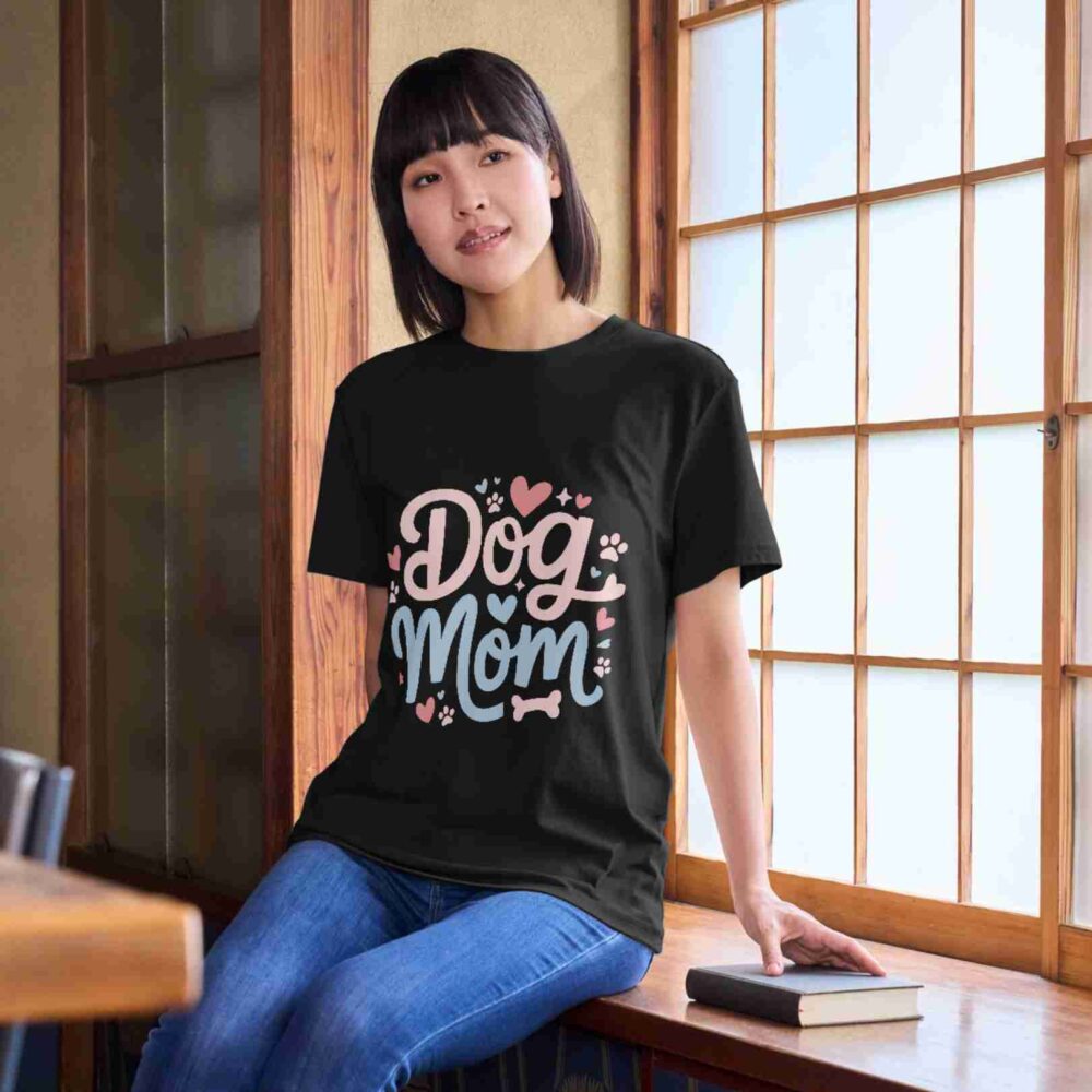 Dog Mom T-shirt - Image 2