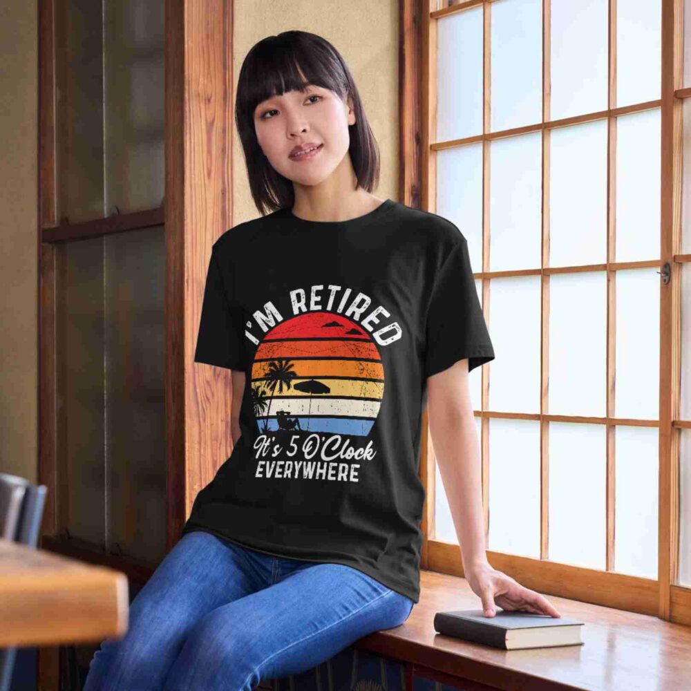 I'm retired T-shirt - Image 2