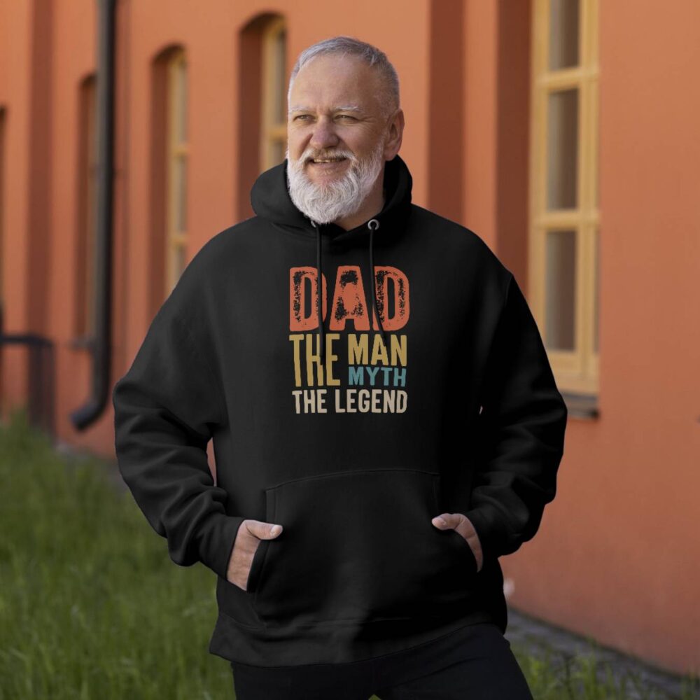 Dad The Man the Myth the legend T-shirt - Image 4