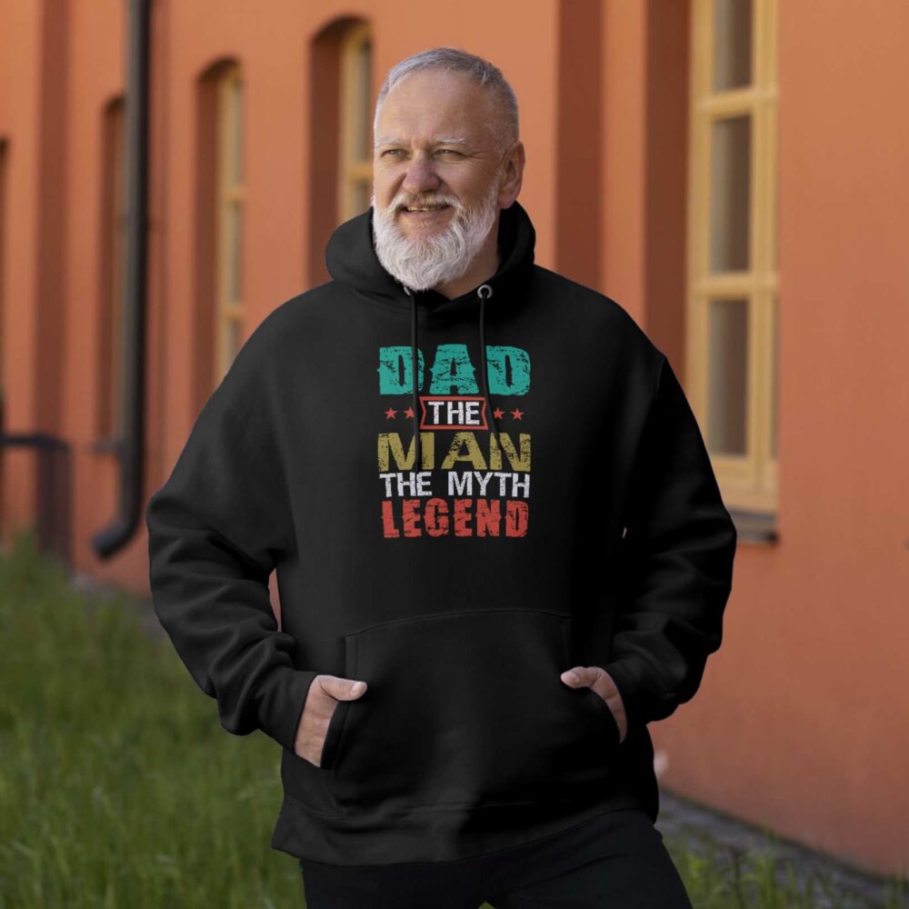 Dad The Man the Myth the legend T-shirt - Image 4