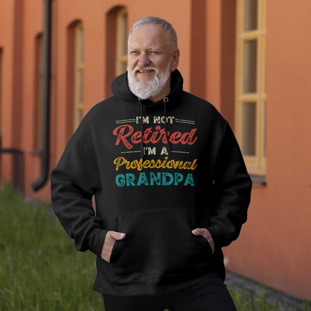I'm Not Retired I'm A Professional Grandpa T-shirt - Image 4