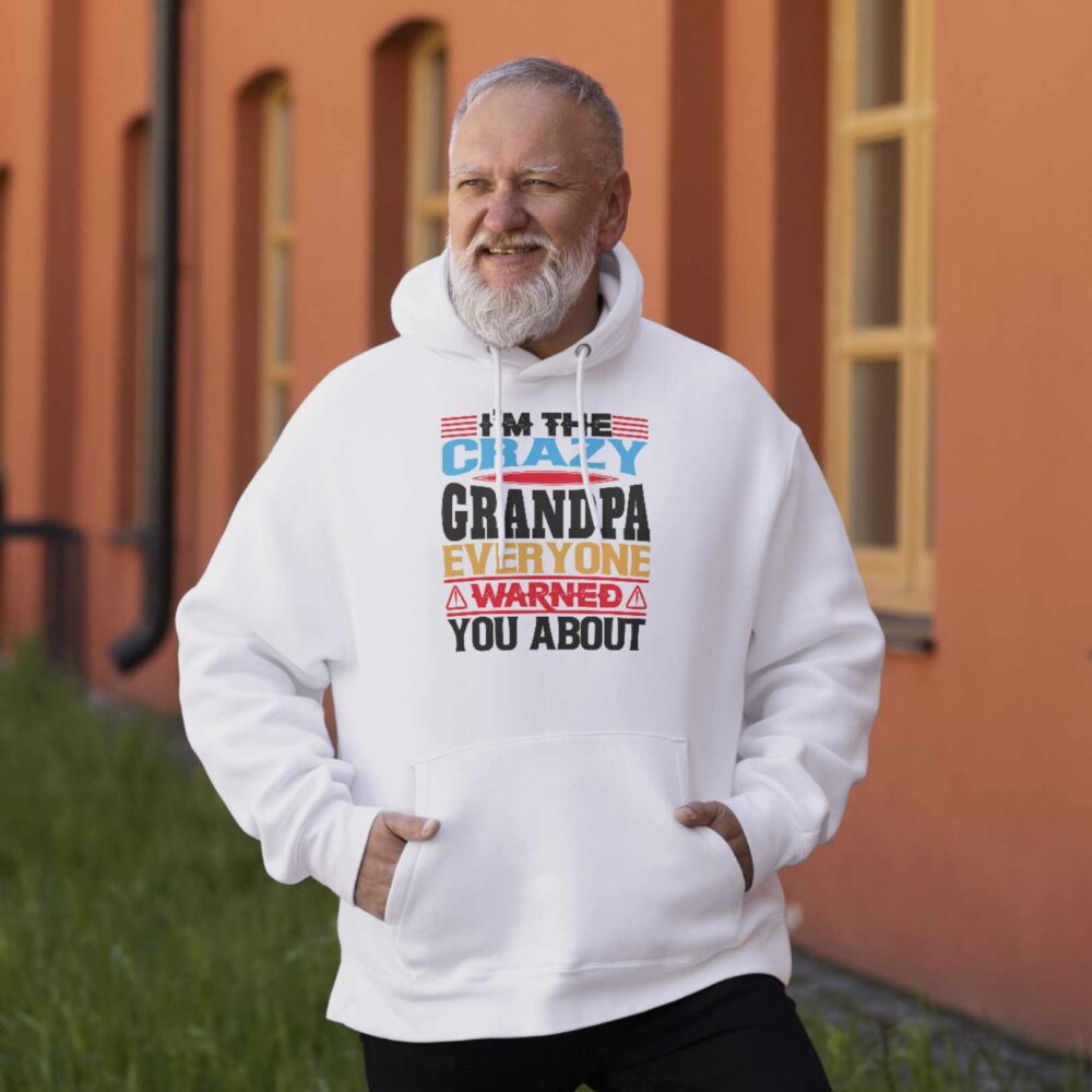 I'm The Crazy Grandpa Everyone Warned You About T-shirt - Image 4