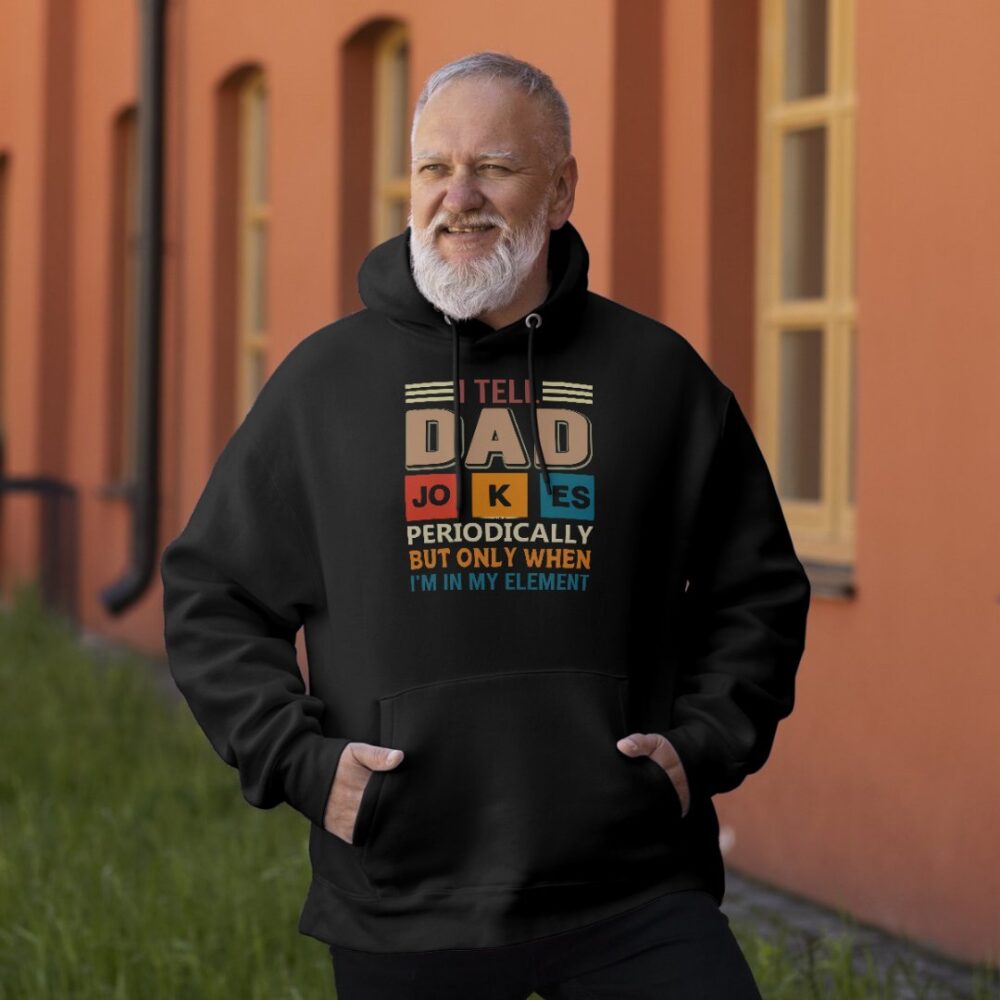I Tell Dad Jokes Periodically T-shirt - Image 4