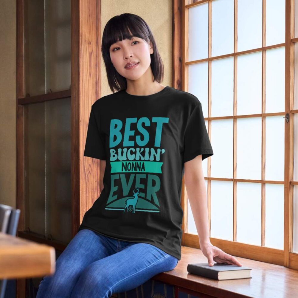 Best Buckin' Nonna Ever T-shirt - Image 2