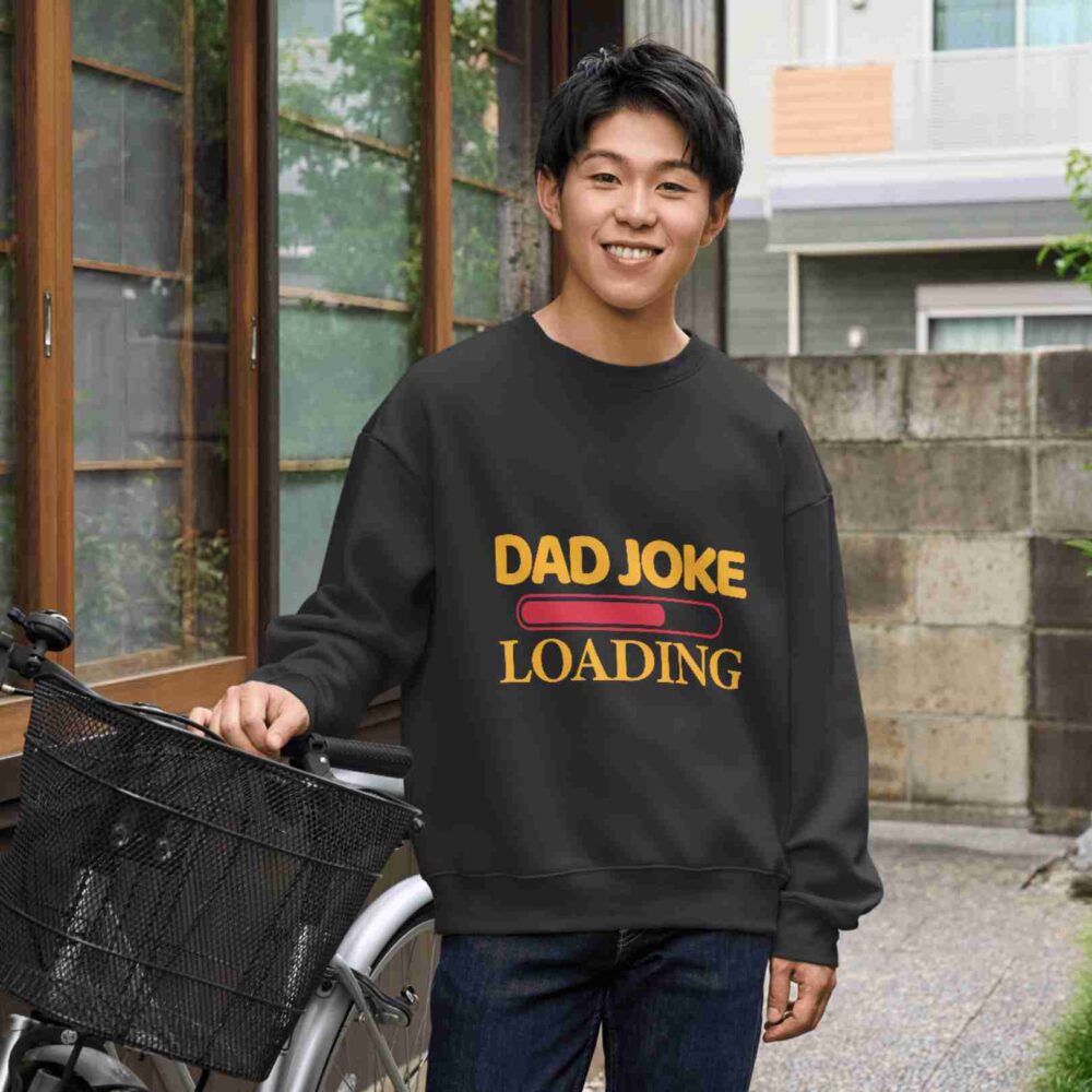 Dad joke Loading T-shirt - Image 3