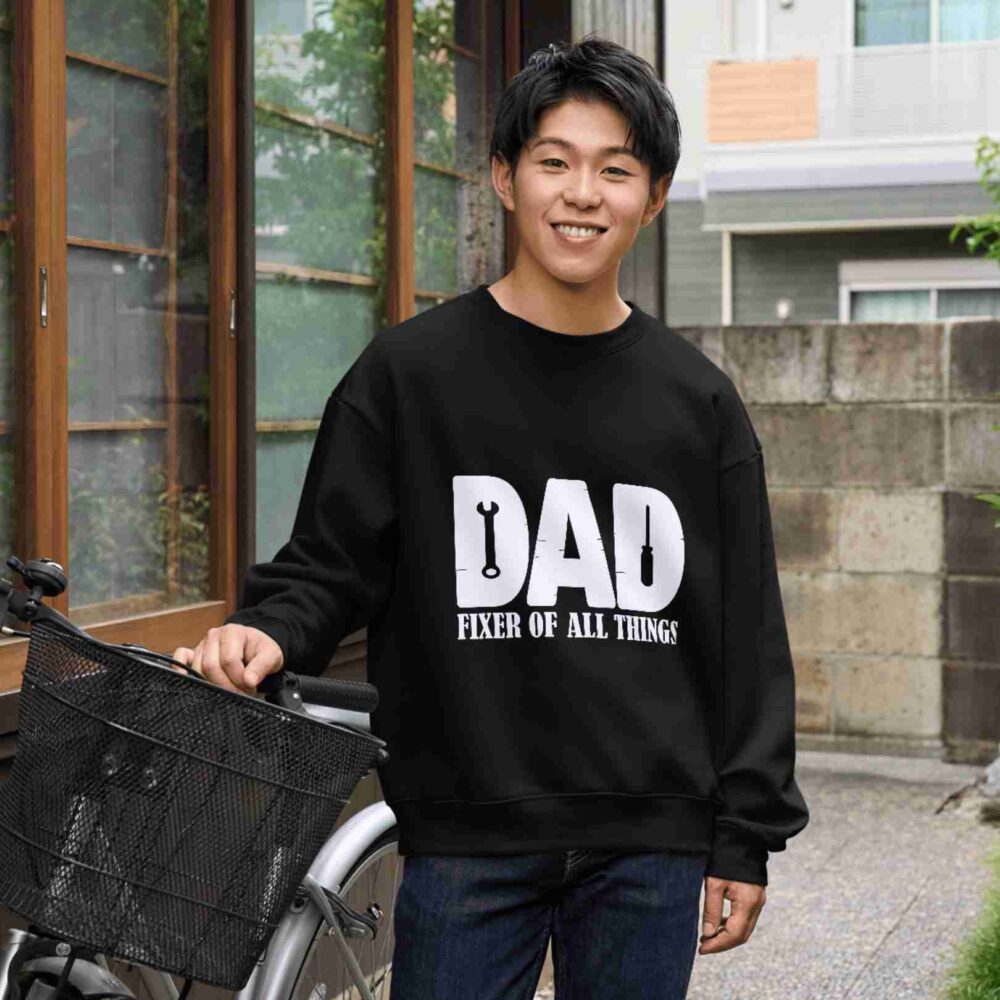 Dad fixer of all things T-shirt - Image 3