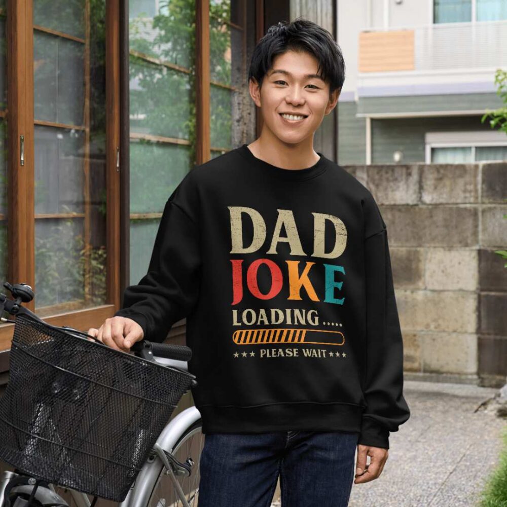 Dad Joke Loading T-shirt - Image 3