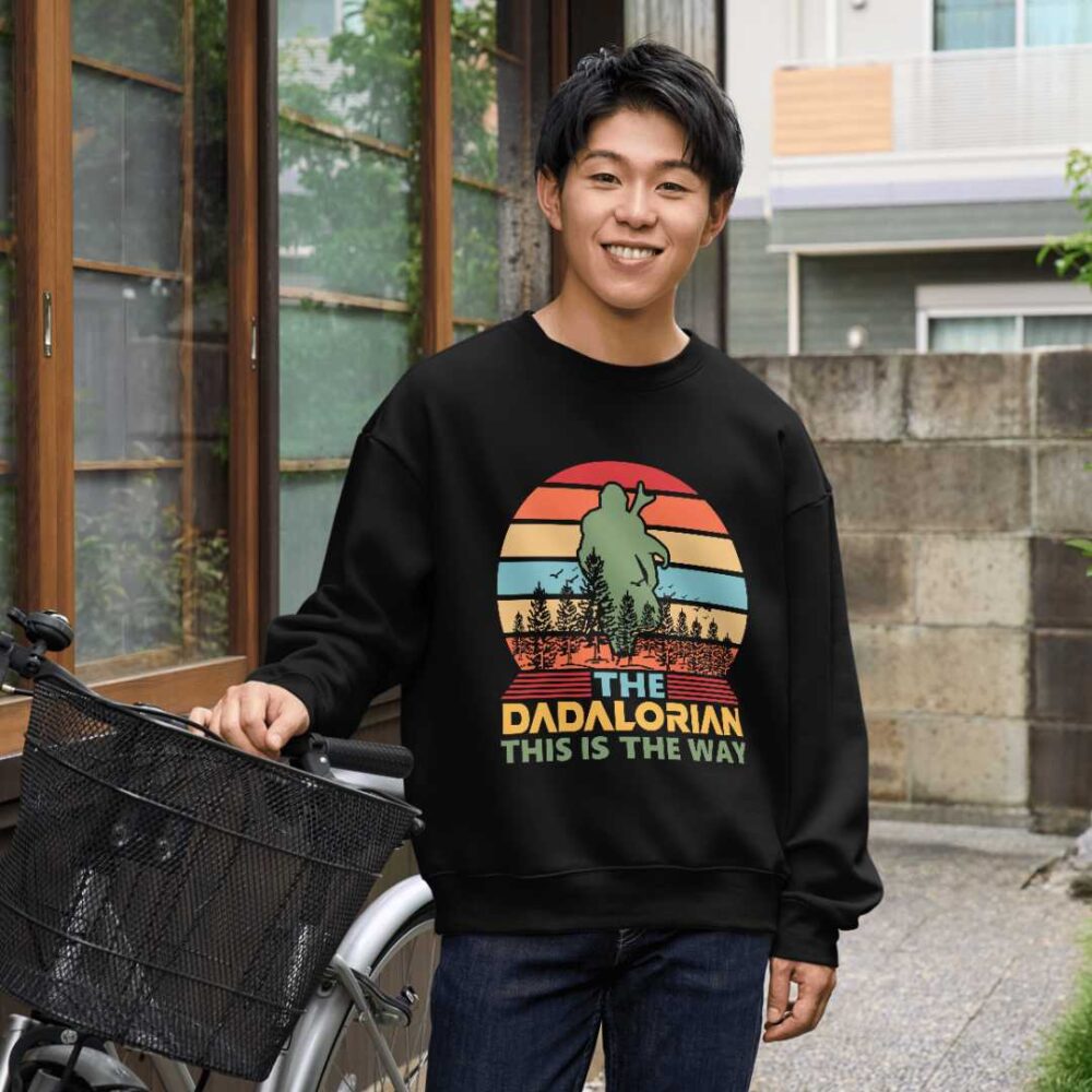 The Dadalorian This is the way T-shirt - Image 3
