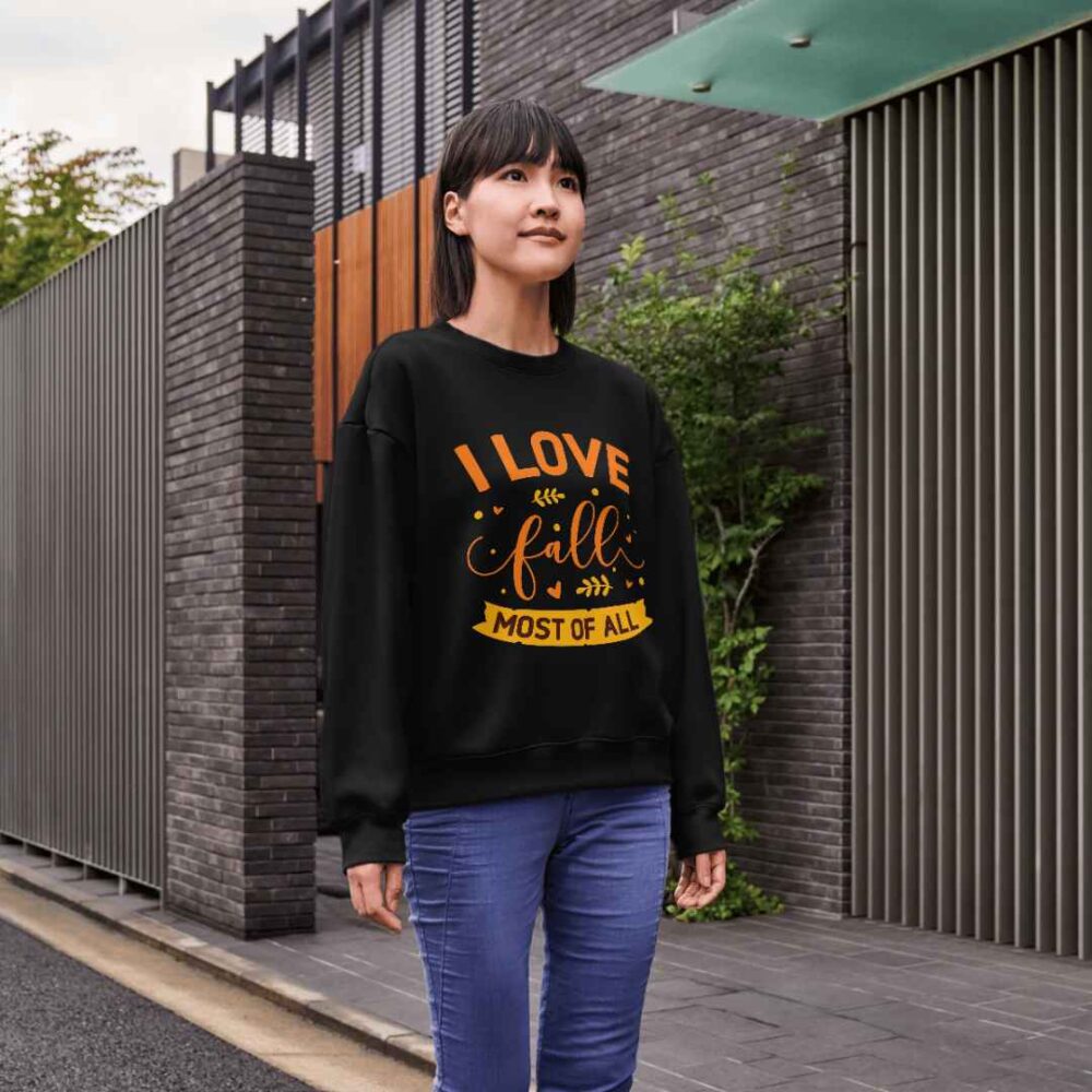 I love fall most of all T-shirt - Image 3