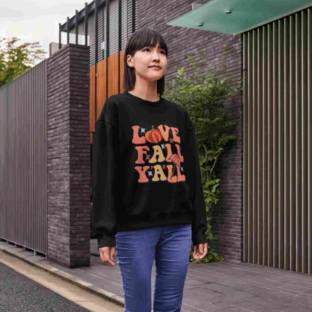 Love fall y'all T-shirt - Image 3