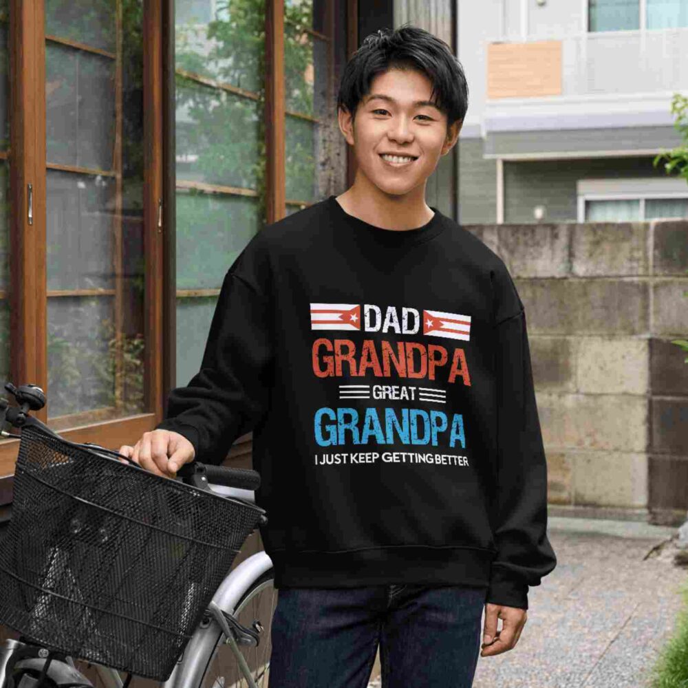Dad Grandpa Great Grandpa T-shirt - Image 3