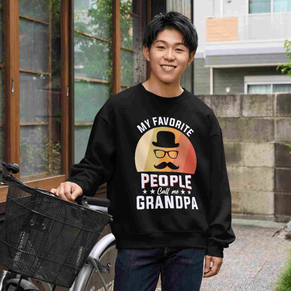 My Favorite People Call Me Grandpa T-shirt - Image 3