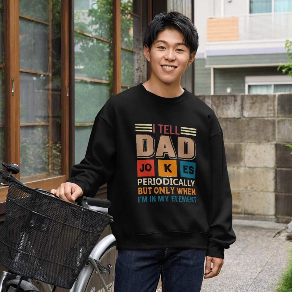 I Tell Dad Jokes Periodically T-shirt - Image 3