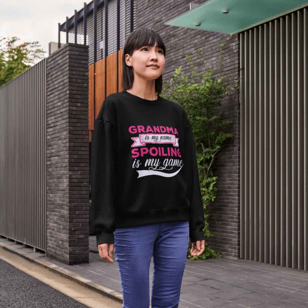 Grandma Is My Name Spoiling Is My Game T-shirt - Image 3