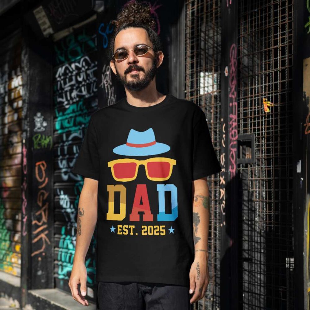 Dad Est. 2025 T-shirt - Image 2