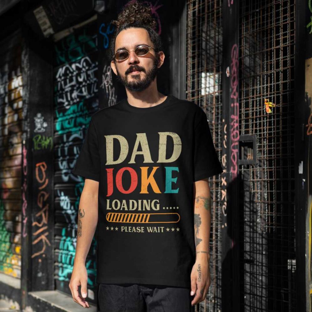 Dad Joke Loading T-shirt - Image 2