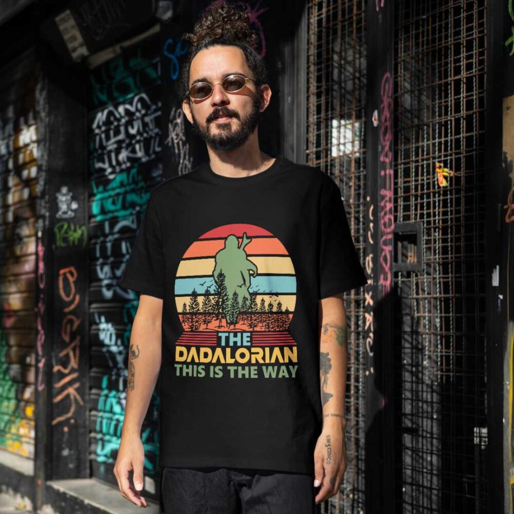 The Dadalorian This is the way T-shirt - Image 2