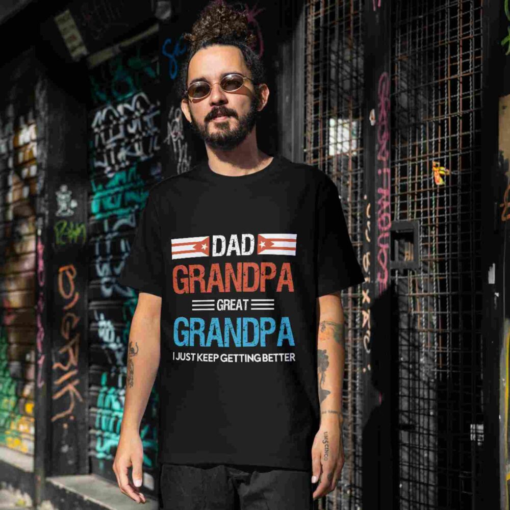 Dad Grandpa Great Grandpa T-shirt - Image 2