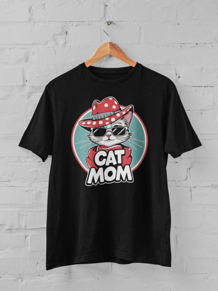 Cat Mom T-shirt