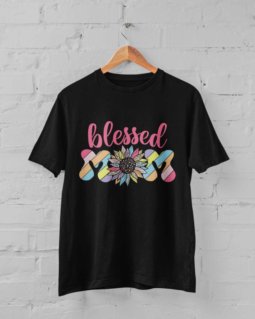 blessed mom T-shirt