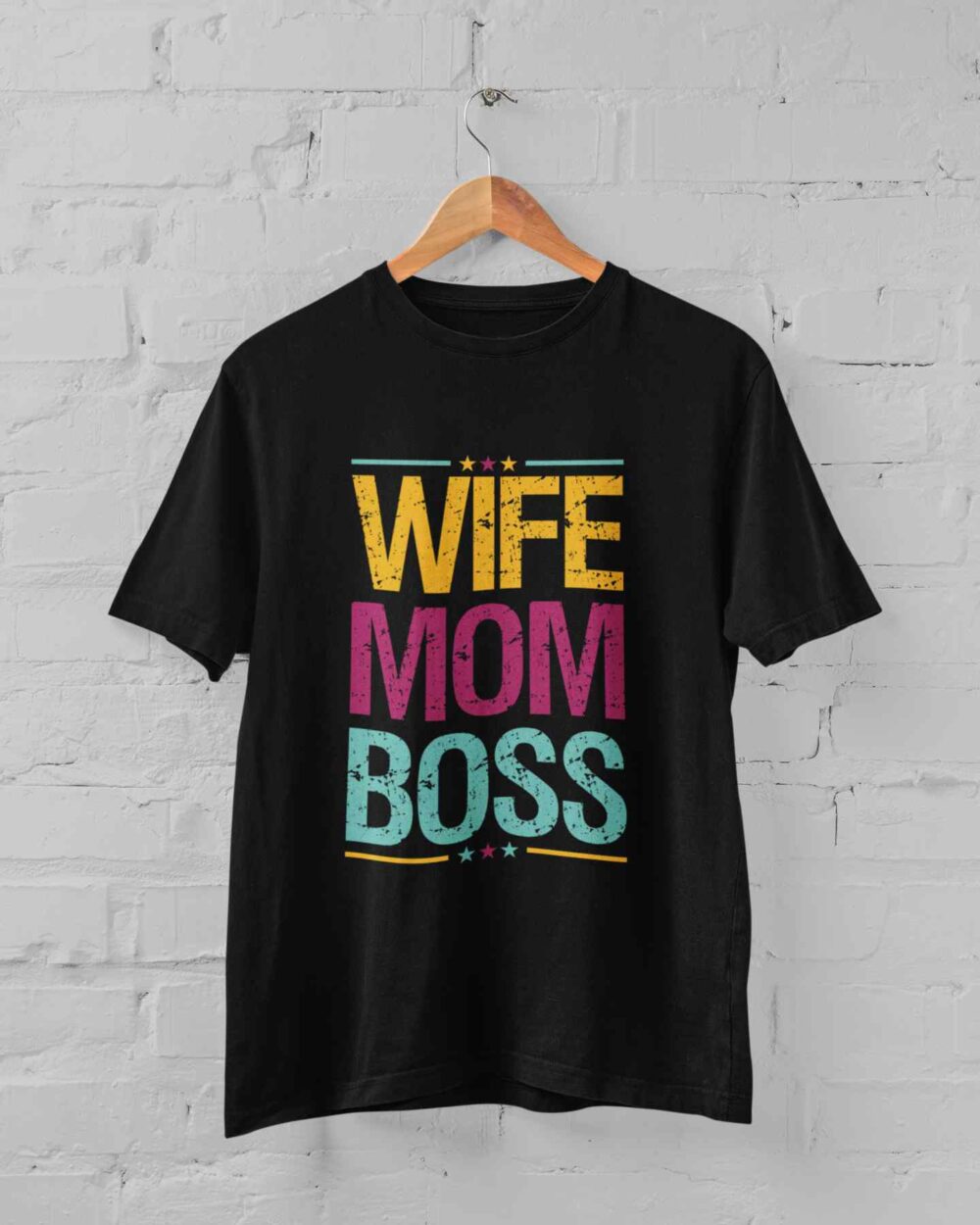 Wife Mom Boss T-shirt