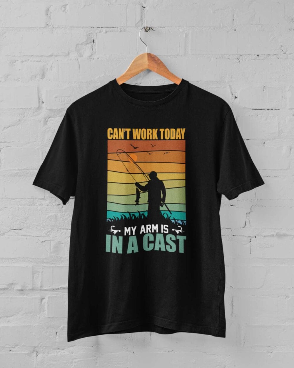 Can't Work Today My Arm Is In A Cast T-shirt