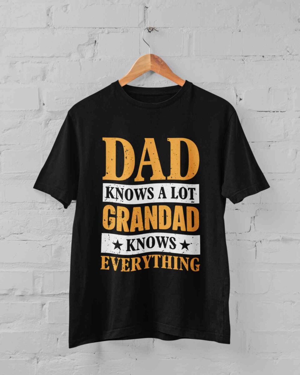 Dad Knows A Lot Grandad Knows Everything T-shirt