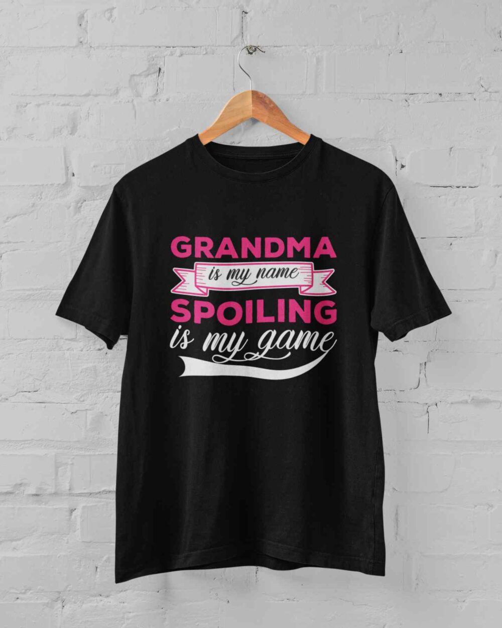 Grandma Is My Name Spoiling Is My Game T-shirt